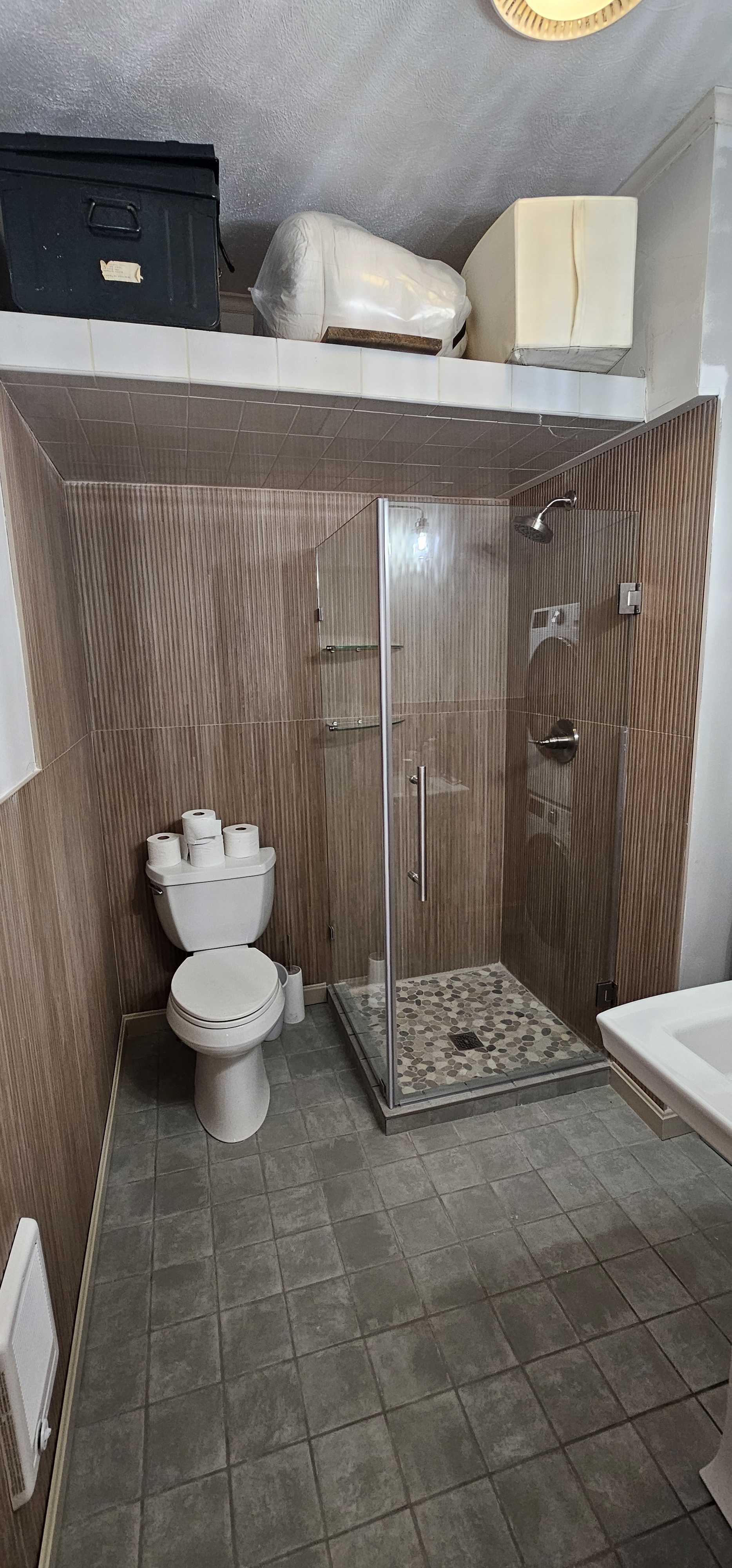 Bathroom tile remodel
